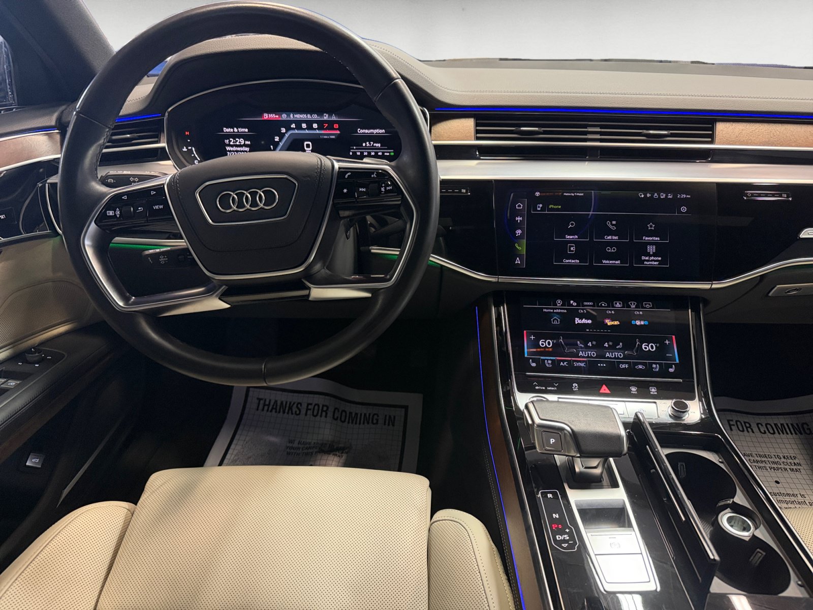 Used 2024 Audi A8 L 3.0T AWD/4WD image 14