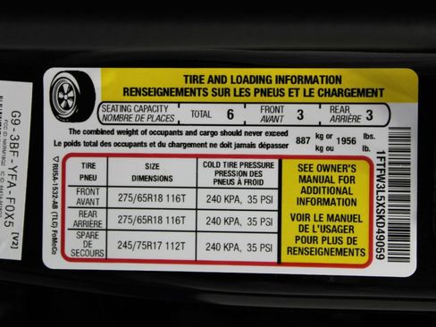 Used 2025 Ford F150 XLT w/ Equipment Group 301A Standard AWD/4WD image 57