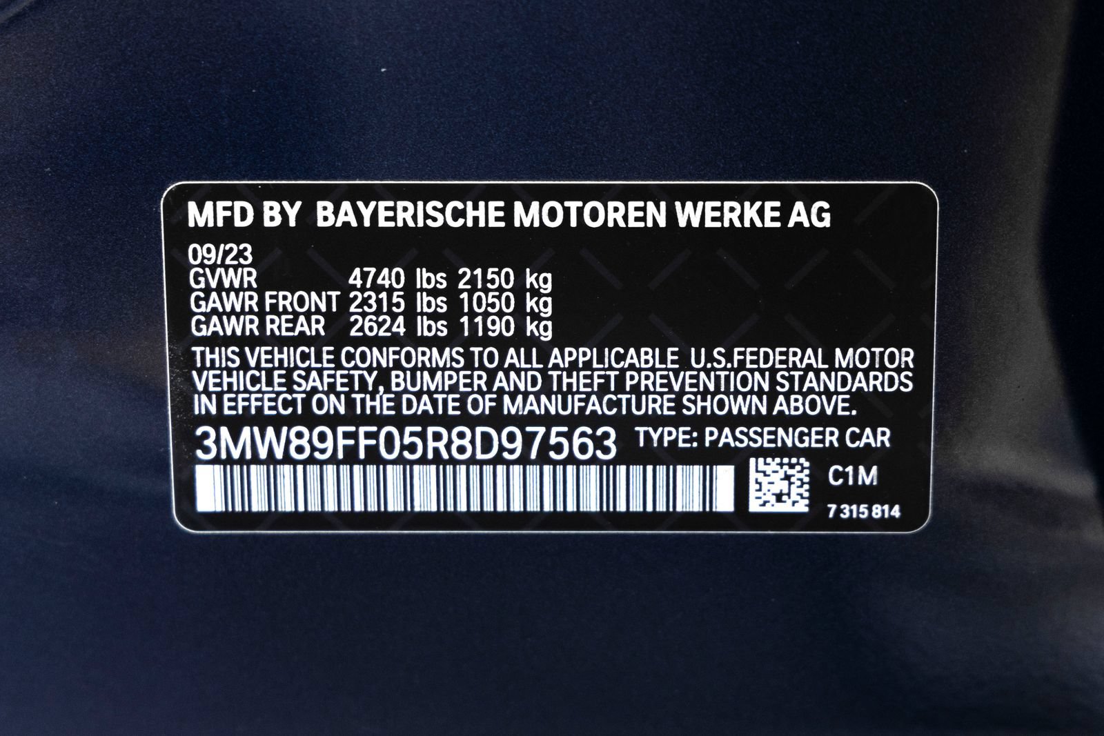 Certified 2024 BMW 330i xDrive Sedan w/ Premium Package AWD/4WD image 31