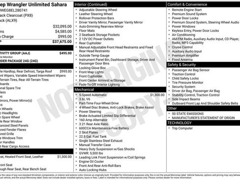Used 2014 Jeep Wrangler Unlimited Sahara w/ Connectivity Group image 28