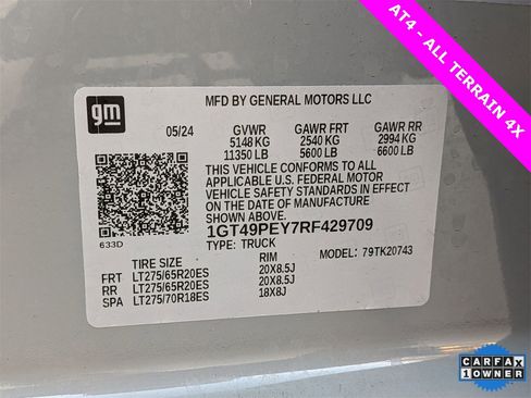 Certified 2024 GMC Sierra 2500 AT4 w/ AT4 Premium Plus Package image 27