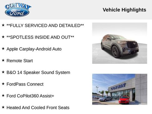 Used 2025 Ford Explorer ST image 3