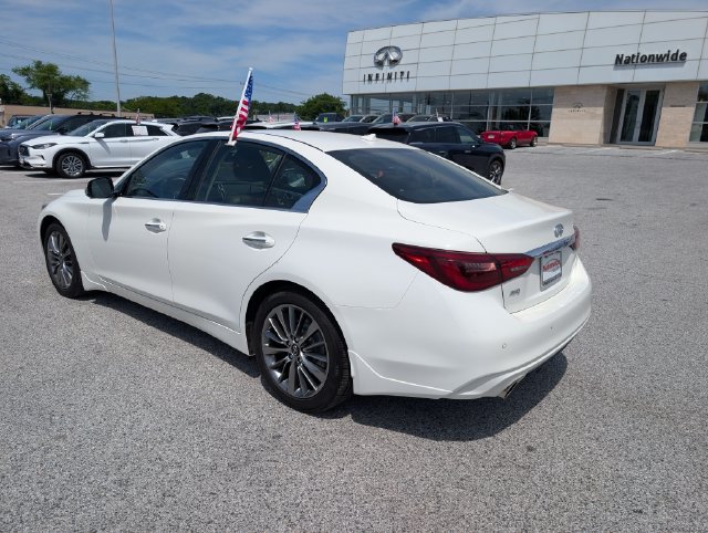 Used 2023 INFINITI Q50 Luxe w/ Cargo Package AWD/4WD image 3