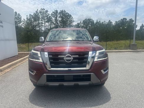 Used 2024 Nissan Armada Platinum w/ Captain's Chairs Package AWD/4WD image 2