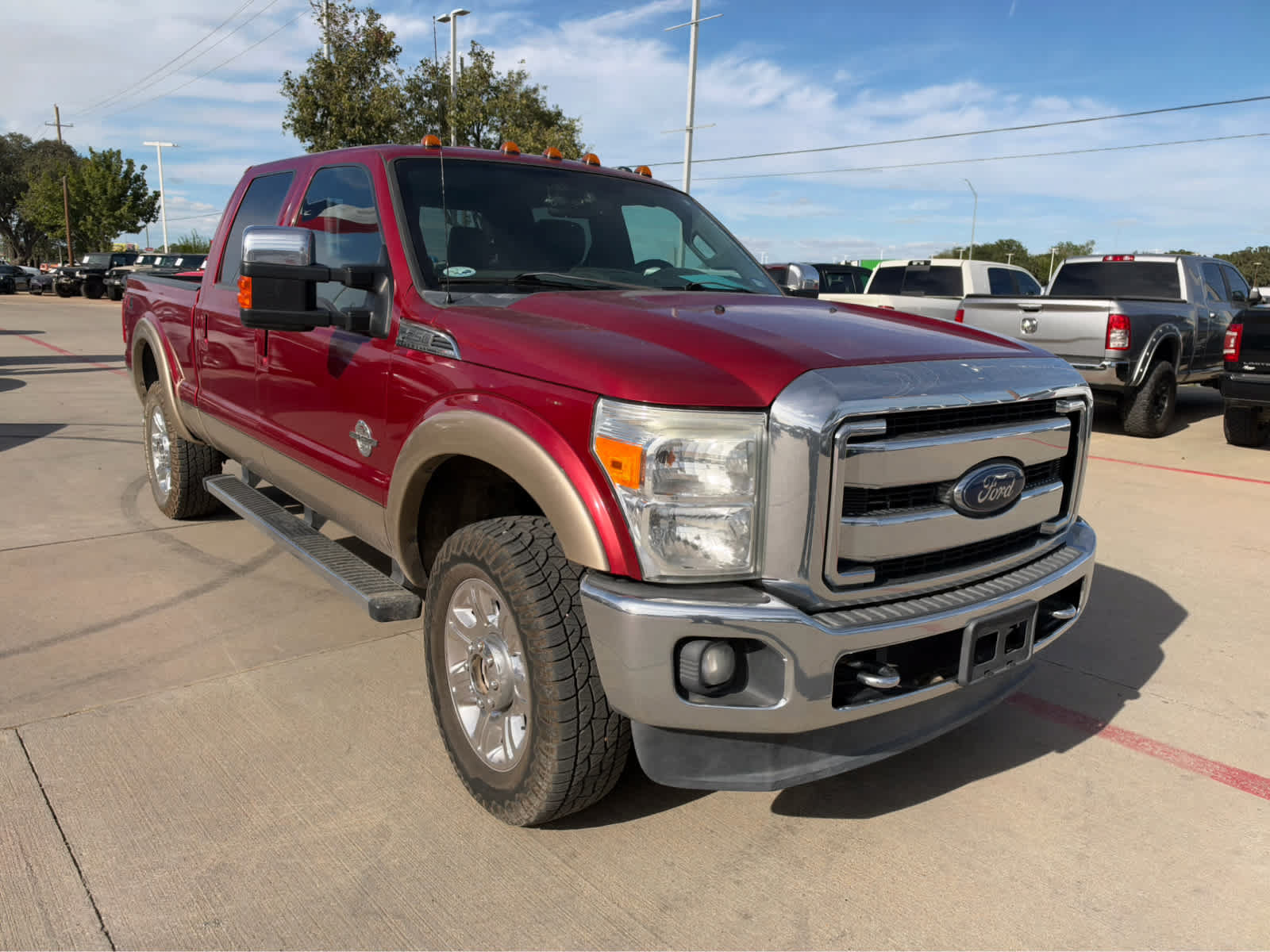 Used 2014 Ford F250 Lariat w/ Chrome Package AWD/4WD image 4