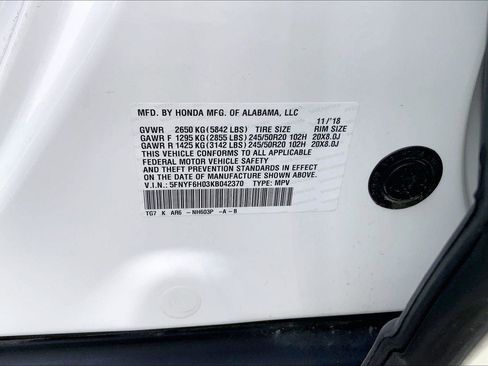 Used 2019 Honda Pilot Elite image 32
