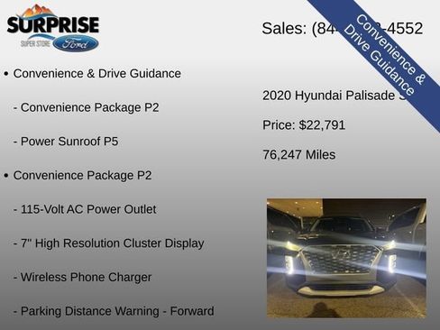 Used 2020 Hyundai Palisade SEL FWD image 7