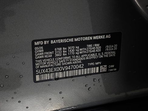 Used 2027 BMW X6 M60i w/ Executive Package AWD/4WD image 34