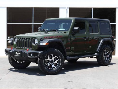 Used 2021 Jeep Wrangler Unlimited Rubicon w/ Safety Group AWD/4WD image 1
