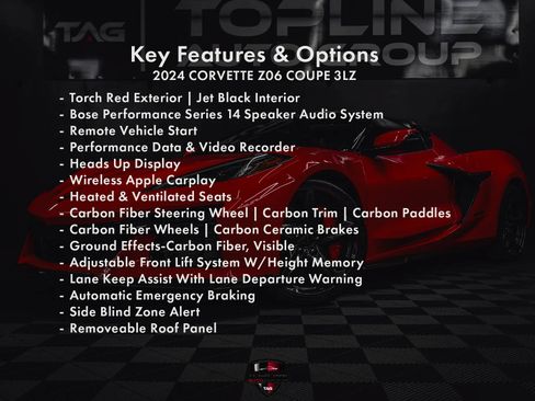 Used 2024 Chevrolet Corvette Z06 RWD image 2