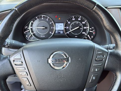 Certified 2019 Nissan Armada Platinum w/ Captain's Chairs Package AWD/4WD image 9