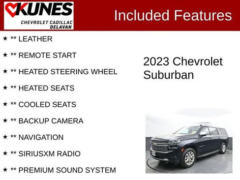 Used 2023 Chevrolet Suburban Premier AWD/4WD image 3