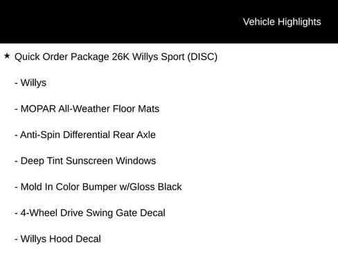 Used 2023 Jeep Wrangler Unlimited Sport AWD/4WD image 11