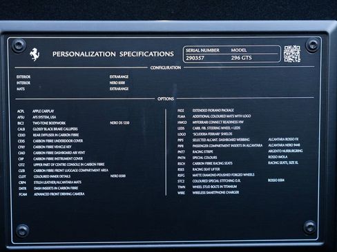 Certified 2023 Ferrari 296 GTS image 17