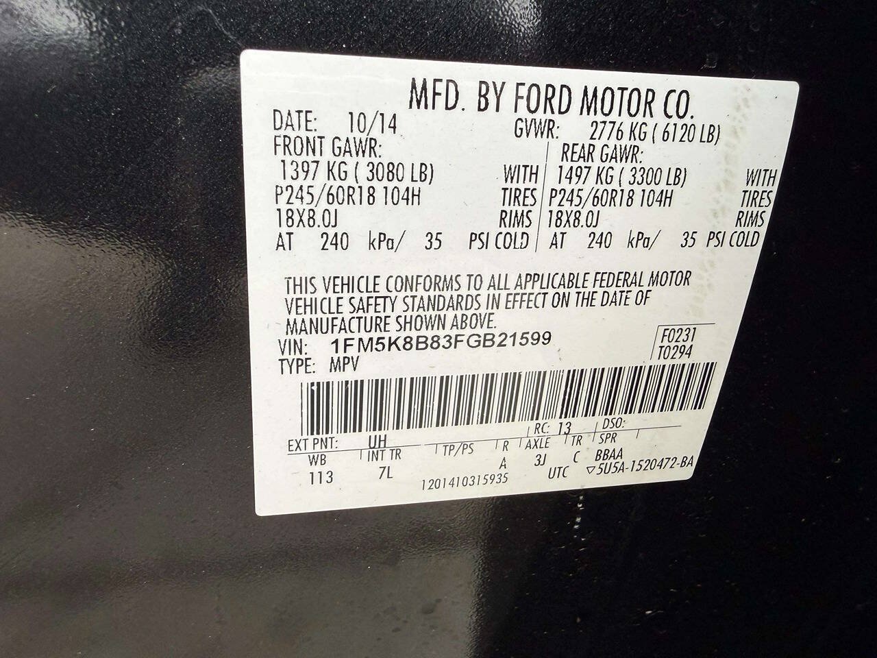 Used 2015 Ford Explorer 4WD image 22