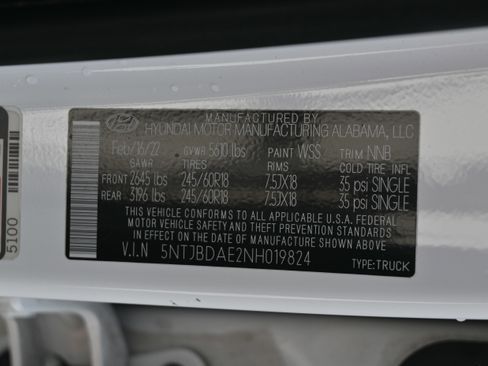 Used 2022 Hyundai Santa Cruz SEL AWD/4WD image 17
