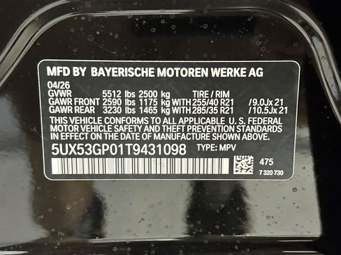 Used 2026 BMW X3 xDrive30i w/ M Sport Package AWD/4WD image 25