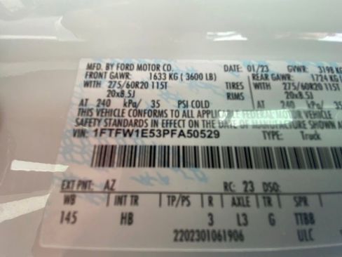 Certified 2023 Ford F150 Lariat image 29