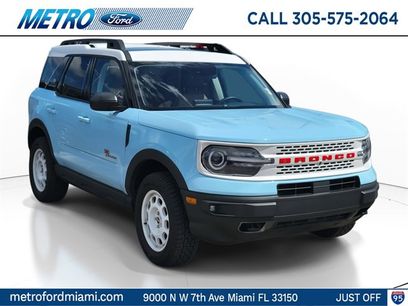 Certified 2023 Ford Bronco Sport Heritage Limited