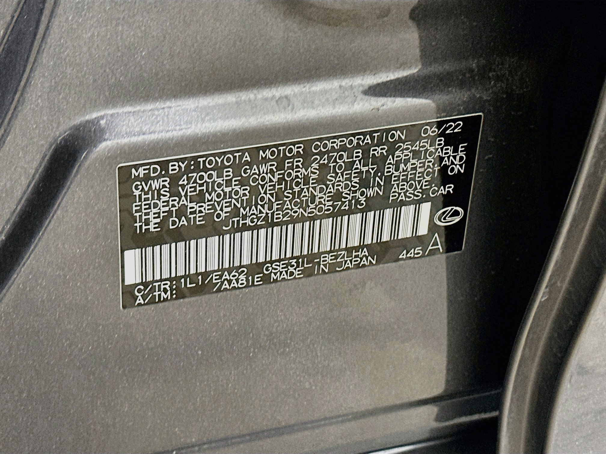 Used 2022 Lexus IS 350 F Sport RWD image 12