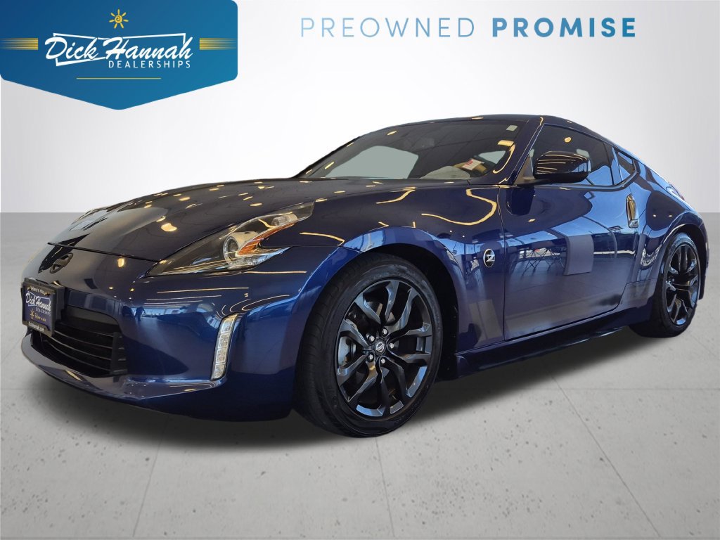 Used 2019 Nissan 370Z Coupe w/ Z34 Heritage Edition - Blue RWD image 1