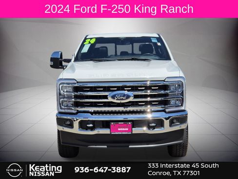 Used 2024 Ford F250 King Ranch w/ Chrome Package AWD/4WD image 2