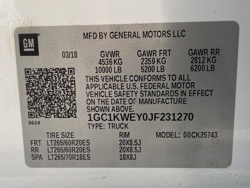 Used 2018 Chevrolet Silverado 2500 LTZ w/ Duramax Plus Package image 39