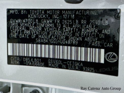 Used 2017 Lexus ES 350 w/ Luxury Package FWD image 33