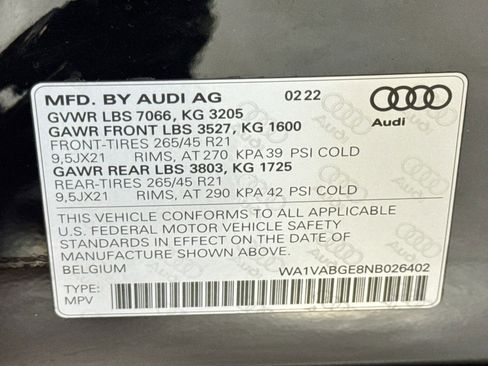 Used 2022 Audi e-tron Chronos w/ Chronos Package image 30