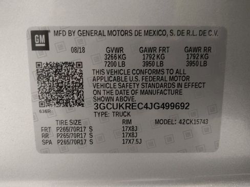 Used 2018 Chevrolet Silverado 1500 LT w/ All Star Edition AWD/4WD image 33