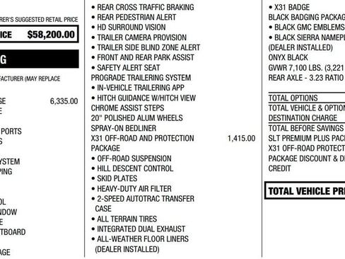 Certified 2026 GMC Sierra 1500 SLT w/ SLT Premium Plus Package AWD/4WD image 2