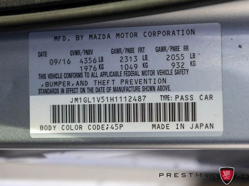 Used 2017 MAZDA MAZDA6 Touring image 41