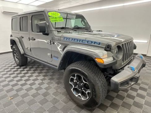 Used 2022 Jeep Wrangler Unlimited Rubicon 4xe w/ Cold Weather Group AWD/4WD image 3