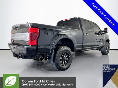Used 2021 Ford F350 Platinum w/ Tremor Off-Road Package AWD/4WD image 14