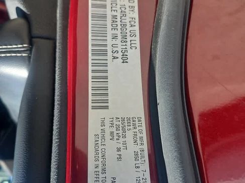 Used 2021 Jeep Grand Cherokee L Limited w/ MOPAR Finishing Package RWD image 21