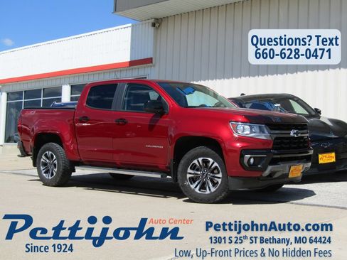 Used 2021 Chevrolet Colorado Z71 w/ Safety Package AWD/4WD image 1