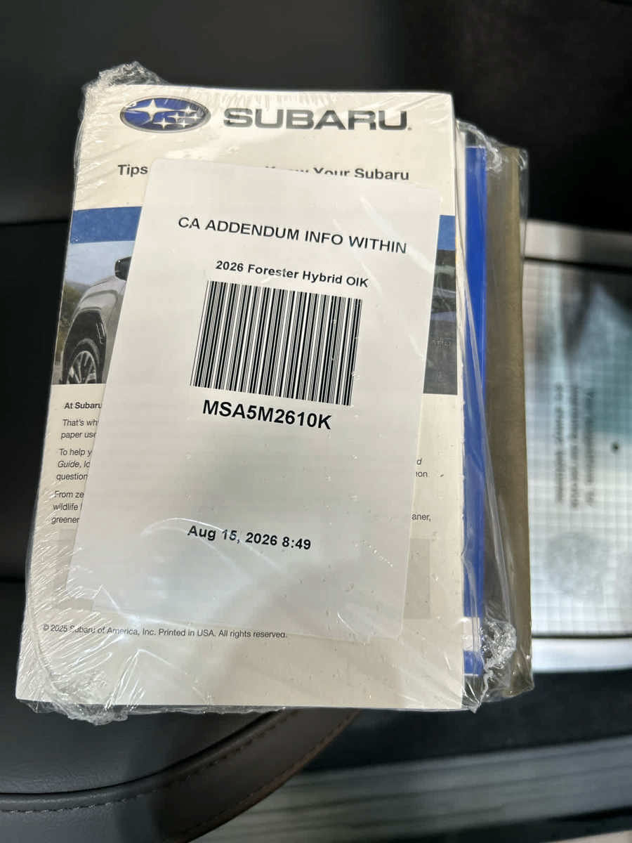 New 2026 Subaru Forester Touring AWD/4WD image 29