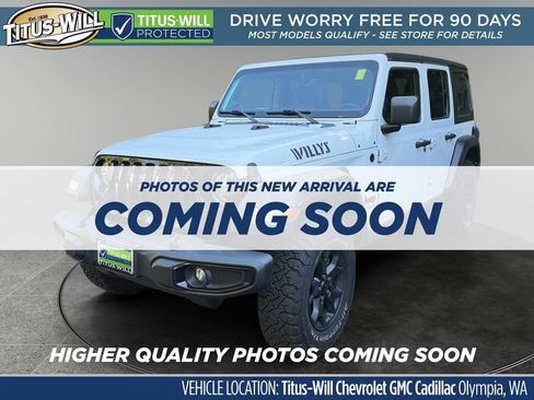 Used 2021 Jeep Wrangler Unlimited Sport AWD/4WD image 2