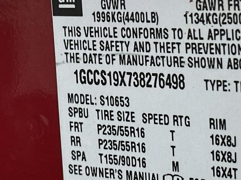 Used 2003 Chevrolet S10 Pickup LS w/ LS Preferred Equipment Group RWD image 24