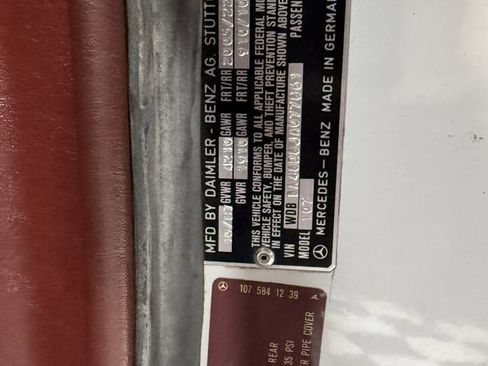 Used 1988 Mercedes-Benz 560 SL image 55