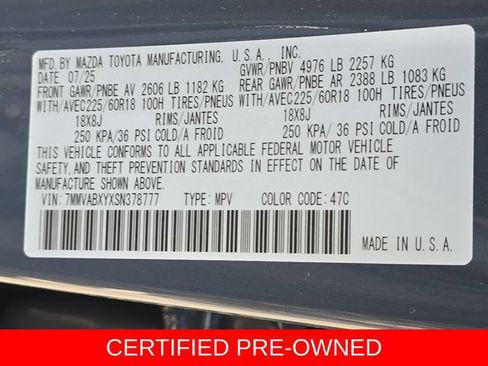 Used 2025 MAZDA CX-50 Meridian Edition w/ Apex Package AWD/4WD image 39