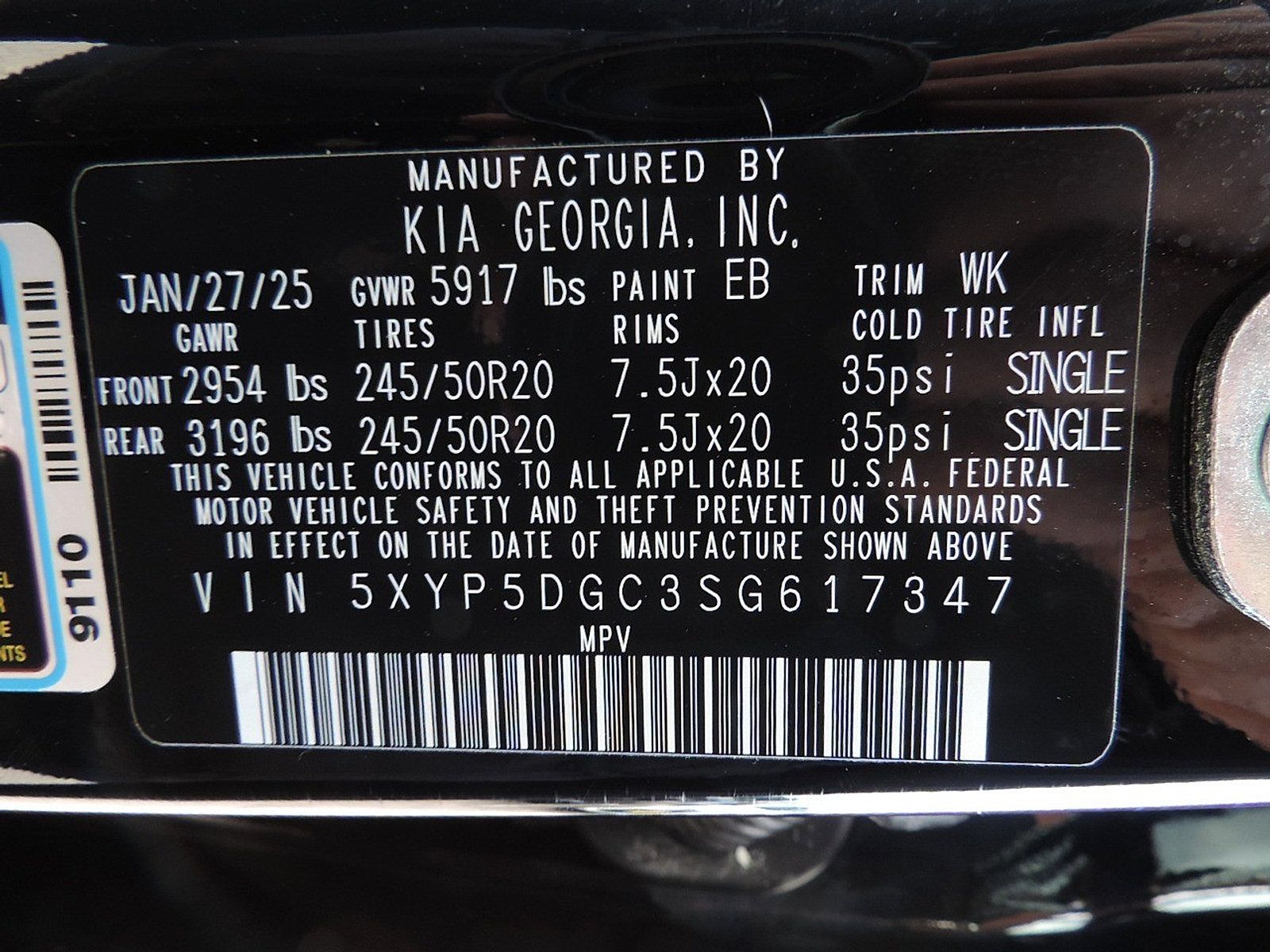 Used 2025 Kia Telluride SX Prestige X-Line AWD/4WD image 13
