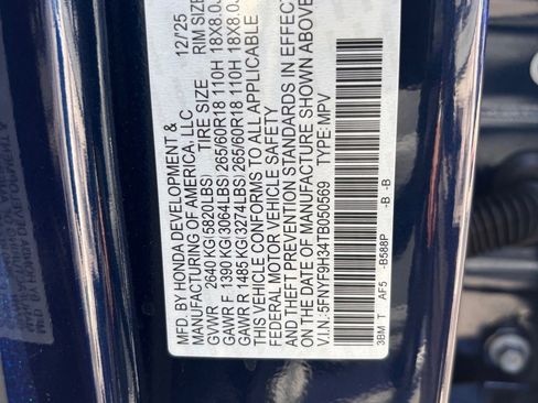 New 2026 Honda Passport RTL image 20