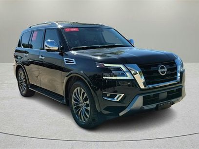 Certified 2023 Nissan Armada Platinum w/ Captain's Chairs Package