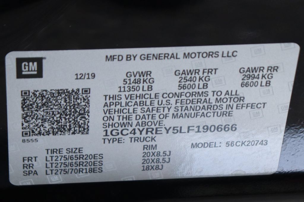 Used 2020 Chevrolet Silverado 2500 High Country w/ Technology Package AWD/4WD image 60