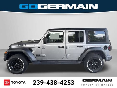 Used 2021 Jeep Wrangler Unlimited Sport AWD/4WD image 2