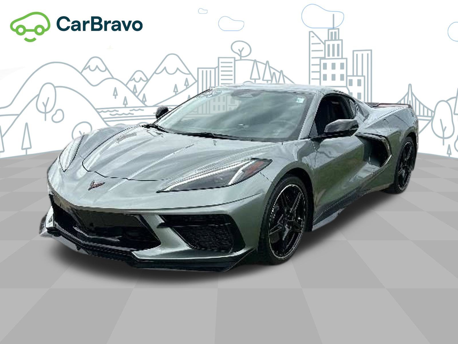 Certified 2024 Chevrolet Corvette Stingray Coupe w/ Z51 Performance Package RWD image 1