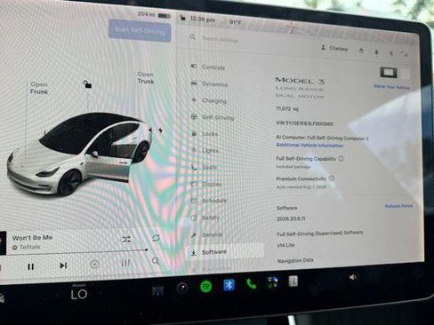 Used 2020 Tesla Model 3 Long Range AWD/4WD image 3