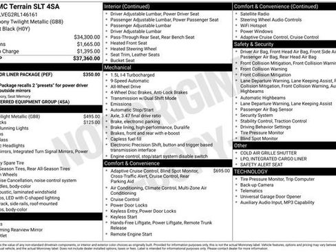 Used 2024 GMC Terrain SLT w/ LPO, Floor Liner Package AWD/4WD image 7
