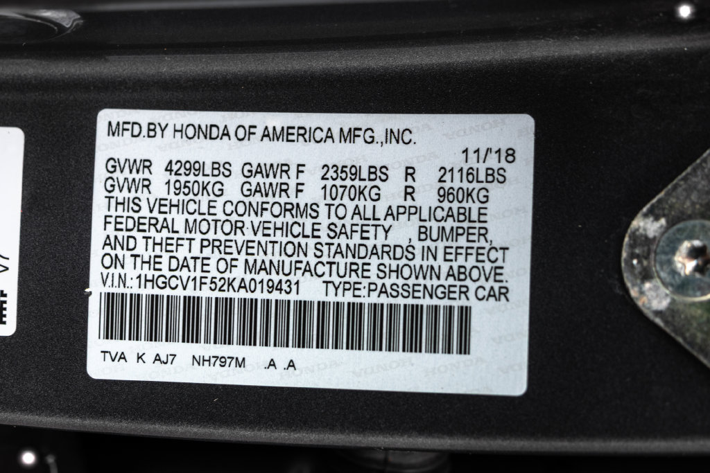 Used 2019 Honda Accord EX-L image 37